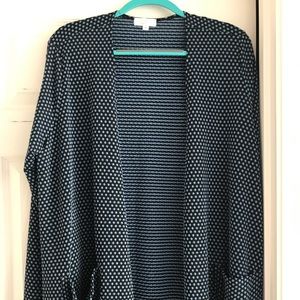 LulaRoe XL NWT Sarah Duster Cardigan